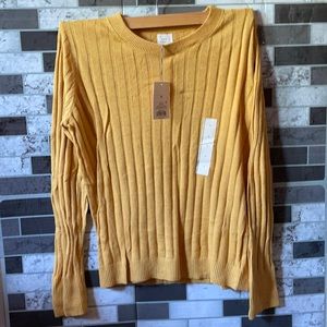 A new day brand ribbed sweater